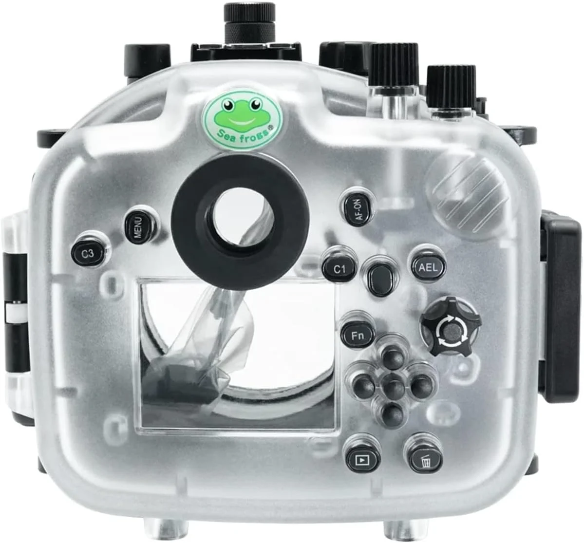 محفظه ضد آب حرفه ای SeaFrogs برای Sony A7S III [40m/130fit] کیس زیر آب برای Sony A7SIII A7S3 A7 SIII Alpha 7S III+28-70mm F3.5-5.6, 16-35mm F/4