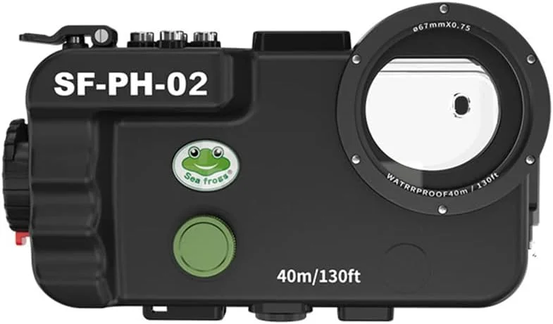 محفظه ضد آب گوشی Sea frogs سازگار با آیفون 11 IPX8 عمق غوطه وری حداکثر 40 متر / 130 فوت، قاب زیر آب گوشی برای غواصی، موج سواری، قایقرانی، اسکی محفظه ضد آب گوشی Sea frogs سازگار با آیفون 11 IPX8 عمق غوطه وری حداکثر 40 متر / 130 فوت، قاب زیر آب گوشی برای غواصی، موج سواری، قایقرانی، اسکی