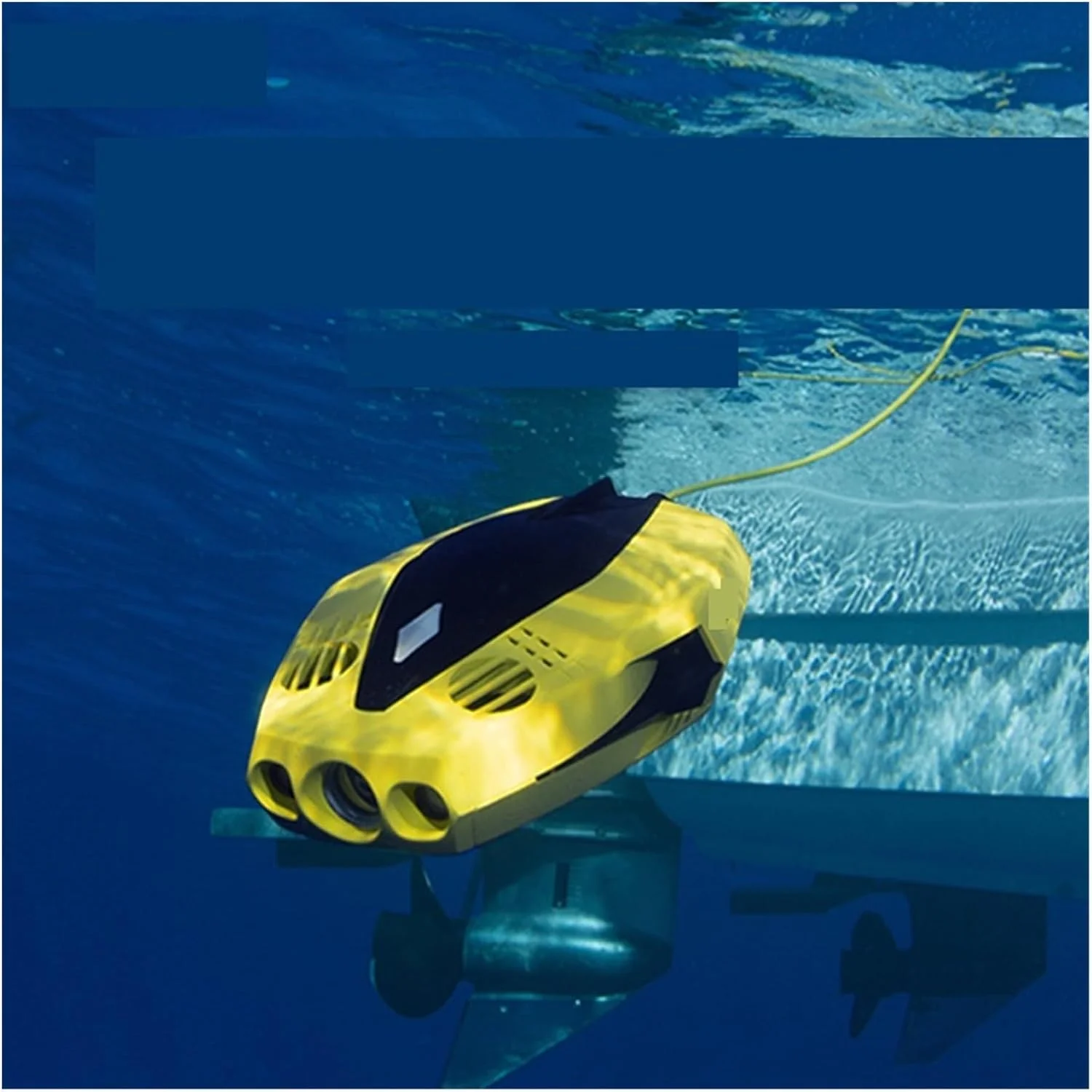 پهپاد زیرآبی غوطه ور با دوربین زیرآبی و کنترل از راه دور، دوربین فیلمبرداری با وضوح بالا در آب