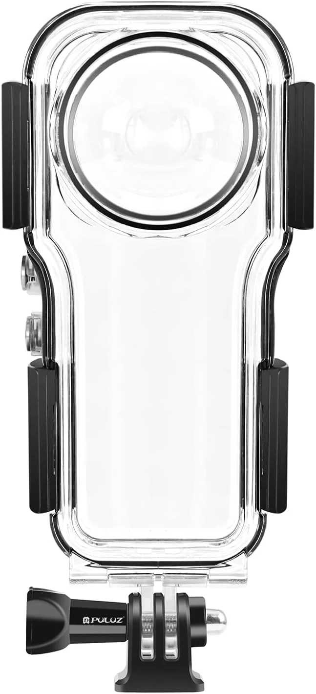 محفظه غواصی PULUZ 40 متری برای Insta360 One RS 1-Inch 360 Edition - کاور ضد آب زیر آب با بدنه PC - لوازم جانبی ضروری دوربین