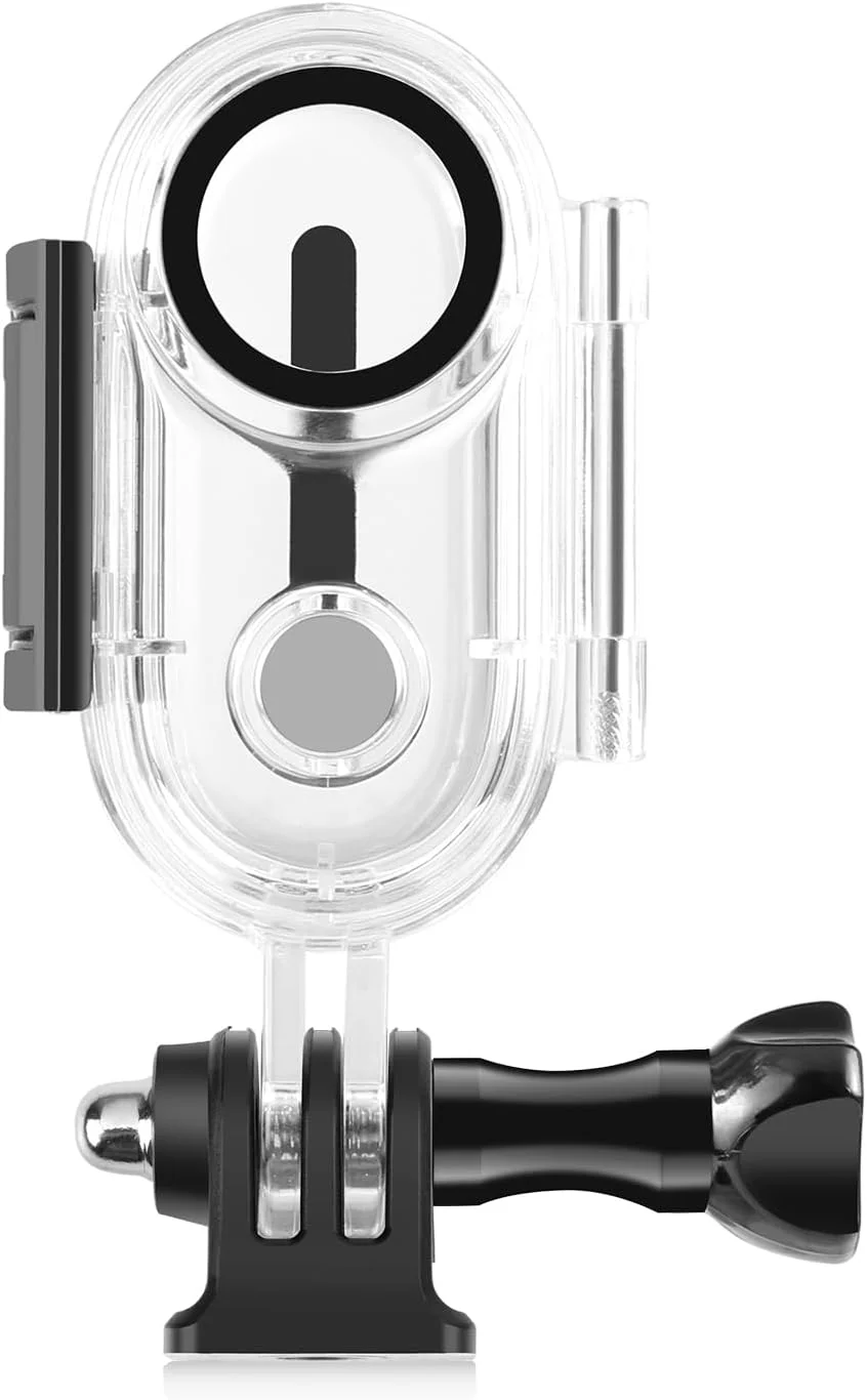 محفظه غواصی PULUZ 40 متری برای Insta360 GO 3 / GO 3S، محفظه ضد آب زیر آب برای دوربین های ورزشی Insta 360 GO 3S/GO 3، محفظه محافظ غواصی برای غواصی، موج سواری، شنا و اسکی