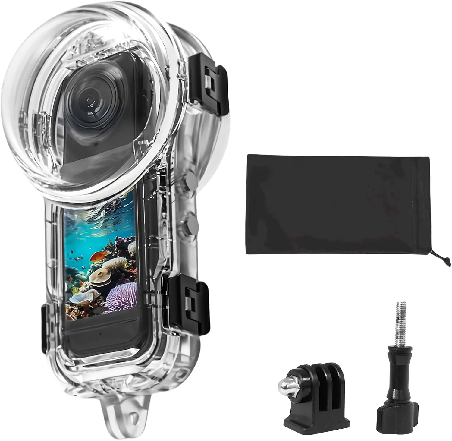 محفظه ضد آب نامرئی سری محصولات (محفظه ضد آب Insta360 X5) محفظه ضد آب نامرئی سری محصولات (محفظه ضد آب Insta360 X5)