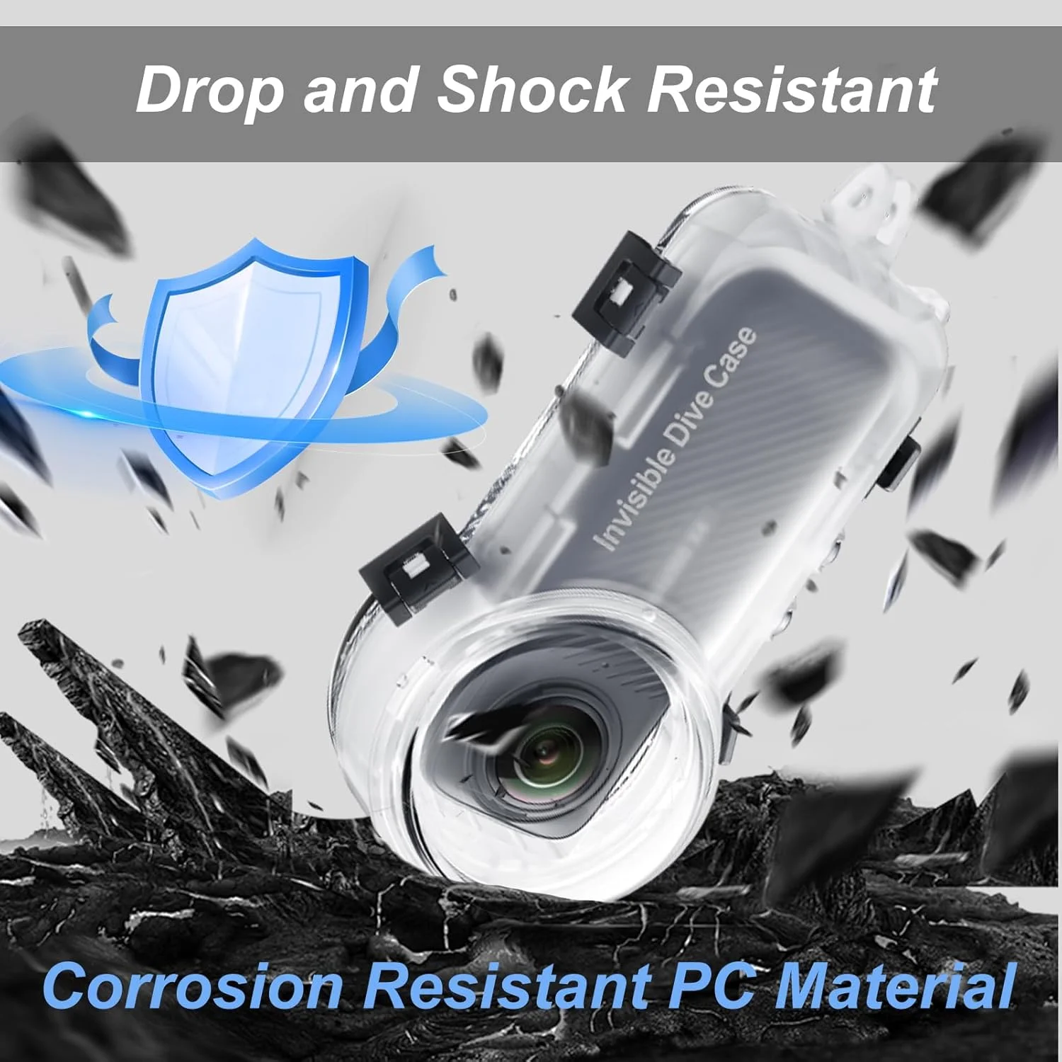 محافظ ضد آب نامرئی سری محصولات (محفظه ضد آب اینستا 360 X4)