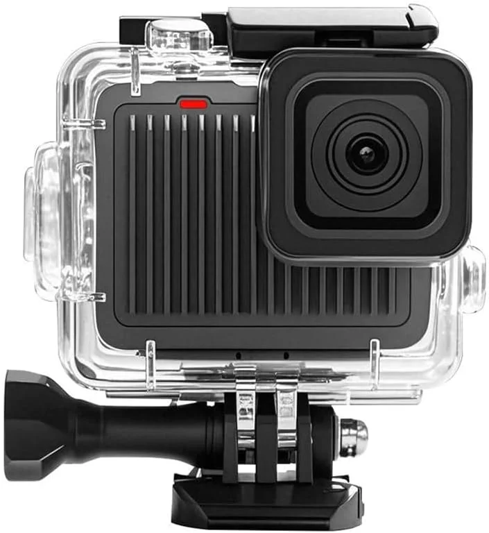 محفظه ضد آب برای دوربین GoPro Hero 4K Compact، پوشش محافظ غواصی زیر آب 60 متری برای Go Pro Hero 4K با لوازم جانبی براکت