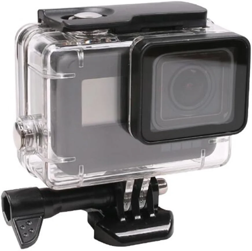 محفظه محافظ، قاب ضد آب والوی برای دوربین های اکشن GoPro Hero6 Hero5، با براکت و رهاسازی سریع، 45 متر زیر آب