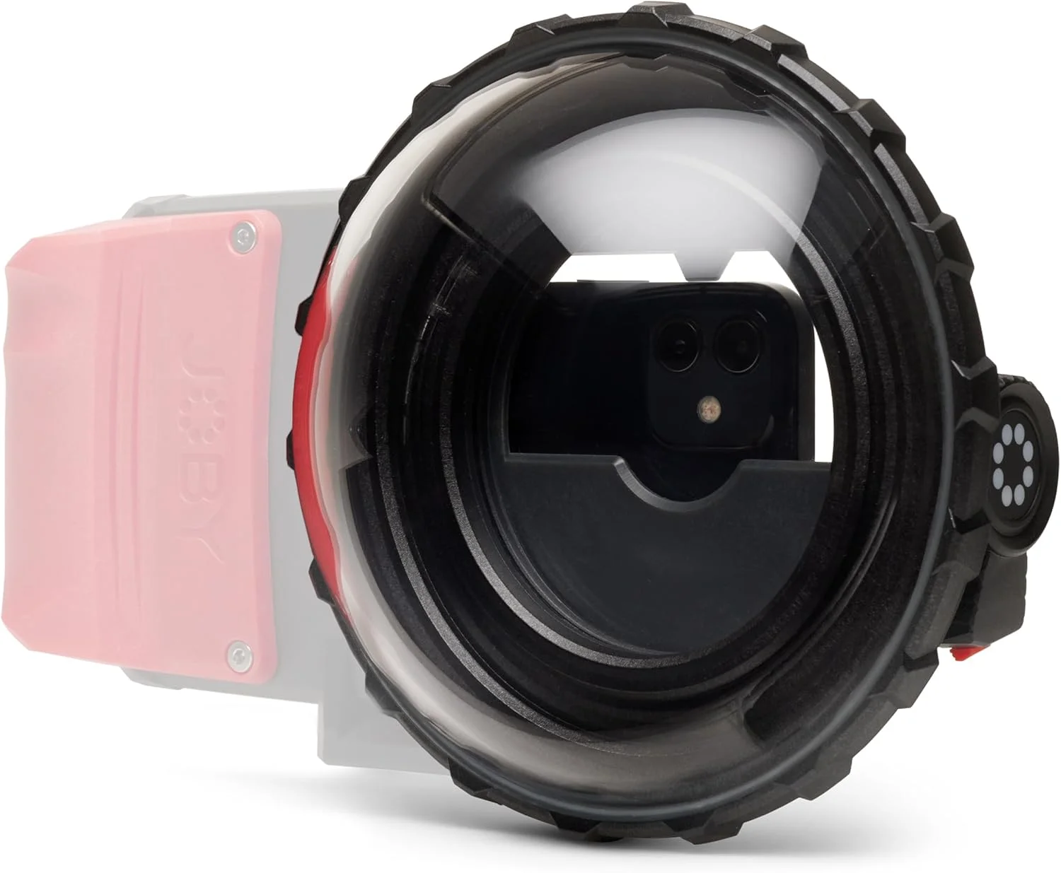 گنبدی 6 اینچی SeaPal JOBY، برای قاب ضد آب گوشی هوشمند SeaPal، عکاسی 50/50 بالای آب - زیر آب، برای تولید محتوای اکشن، فیلمبرداری، عکاسی، موج سواری، غواصی سطحی، غواصی، JB01949-BWW گنبدی 6 اینچی SeaPal JOBY، برای قاب ضد آب گوشی هوشمند SeaPal، عکاسی 50/50 بالای آب - زیر آب، برای تولید محتوای اکشن، فیلمبرداری، عکاسی، موج سواری، غواصی سطحی، غواصی، JB01949-BWW