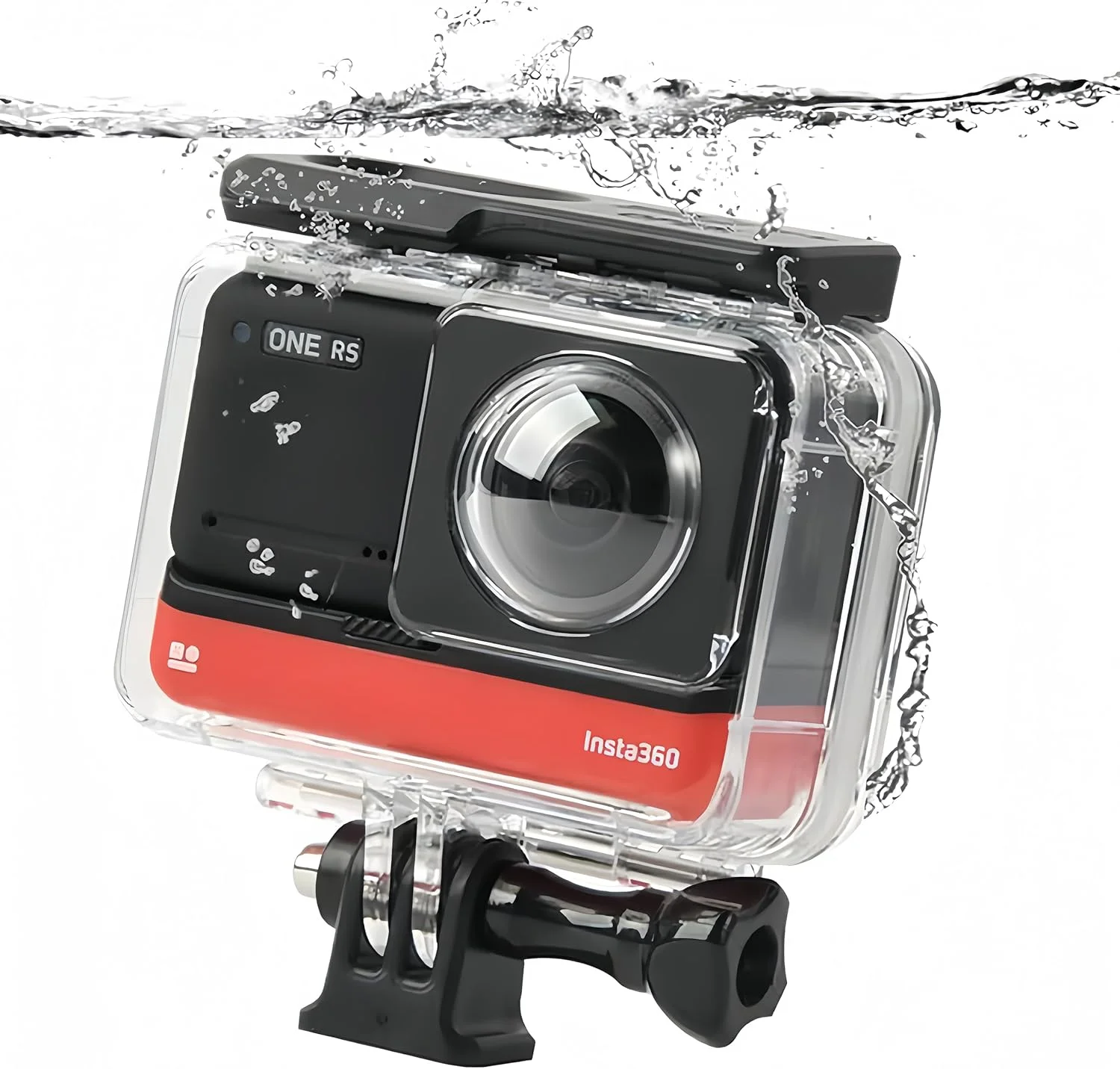 محفظه ضد آب سازگار با Insta360 ONE RS 360، قاب محافظ زیر آب تا عمق 60 متر