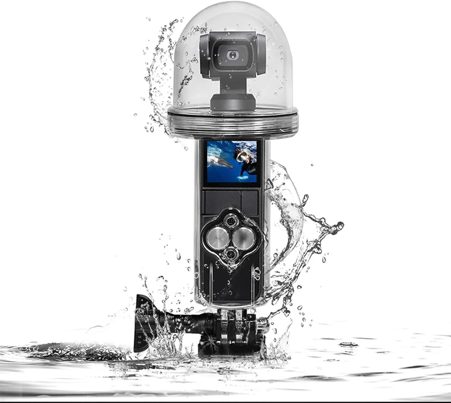 محفظه محافظ برای دوربین Osmo Pocket، محفظه ضد آب 60 متری سازگار با گیمبال OSMO Pocket