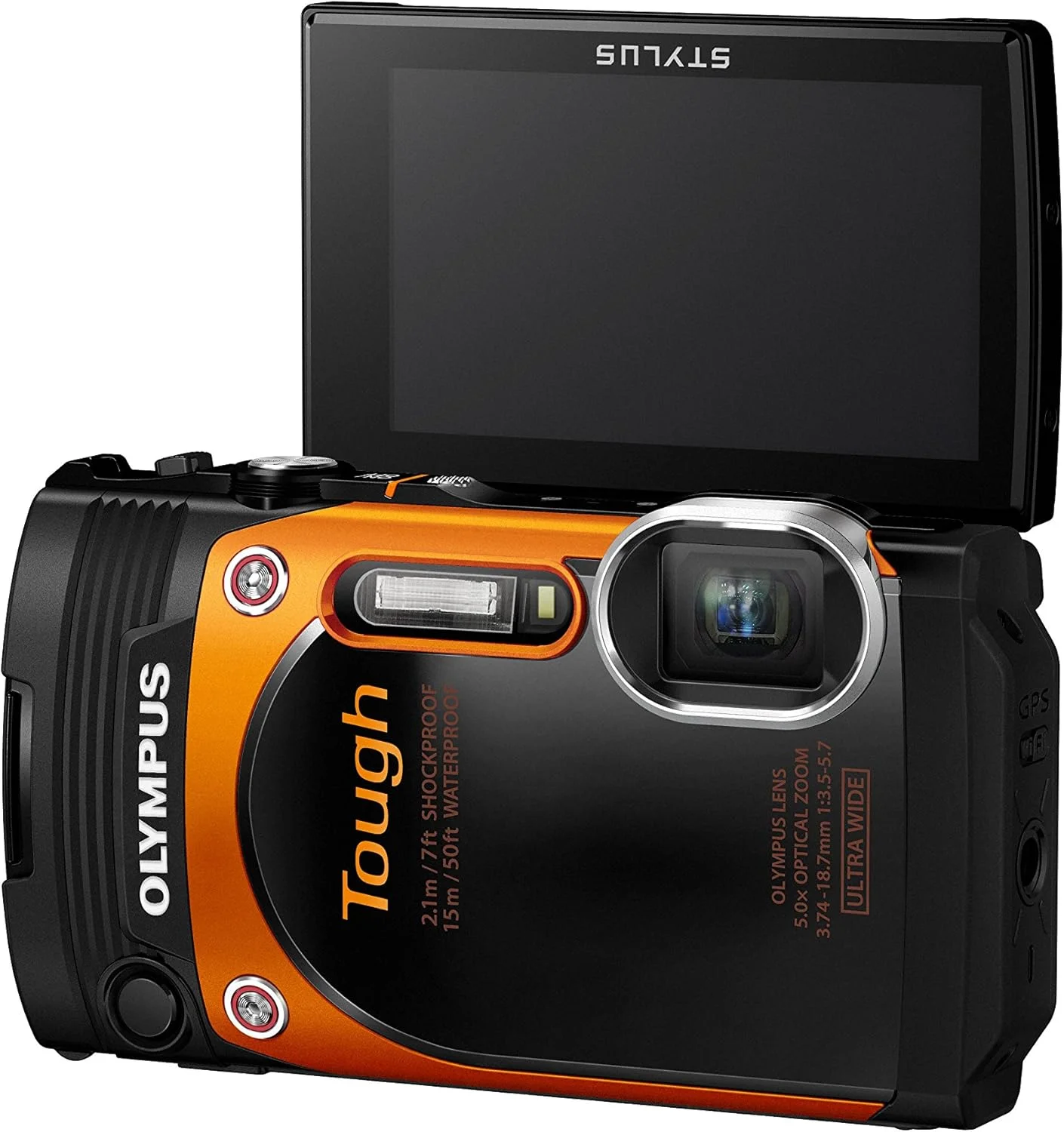دوربین دیجیتال مقاوم در برابر آب OM SYSTEM Olympus TG-860 با LCD 3 اینچی (نارنجی) دوربین دیجیتال مقاوم در برابر آب OM SYSTEM Olympus TG-860 با LCD 3 اینچی (نارنجی)