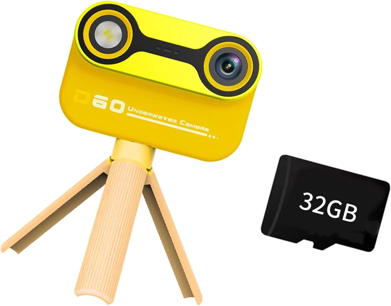 دوربین دو لنز 2K کودکانه با قابلیت فیلمبرداری در زیر آب، حافظه 32 گیگابایتی، عملکرد تا عمق 3 متری، پخش MP3 و زوم 10 برابر مناسب غواصی و شنا دوربین دو لنز 2K کودکانه با قابلیت فیلمبرداری در زیر آب، حافظه 32 گیگابایتی، عملکرد تا عمق 3 متری، پخش MP3 و زوم 10 برابر مناسب غواصی و شنا