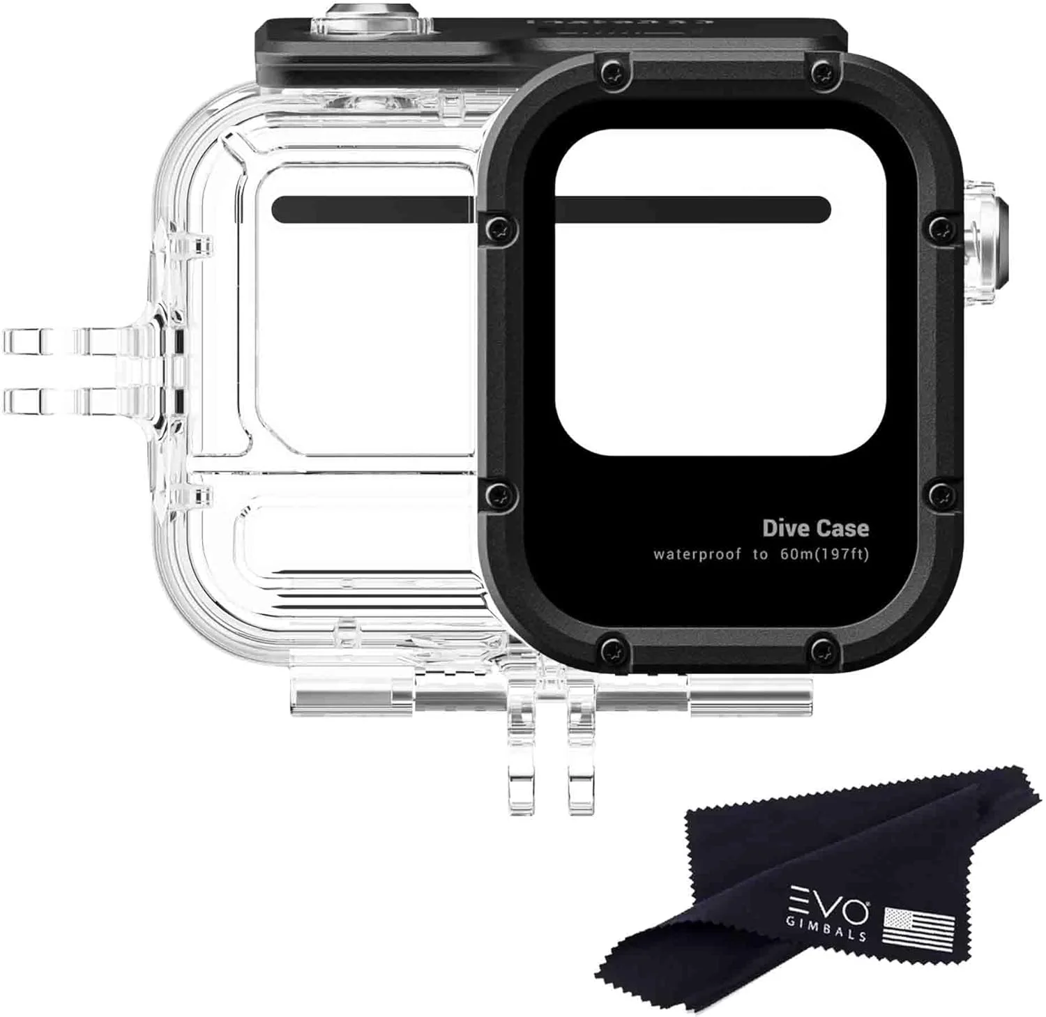 محفظه ضد آب Insta360 Ace Pro 2، ضد آب تا عمق 60 متر، فقط با لنز مربعی کار می کند