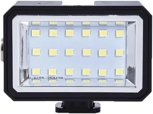 نور مکمل دوربین اکشن برای دوربین اکشن DJI، نور غواصی برای GoPro، نور مکمل LED کوچک ضد آب با مانت کفشک سرد