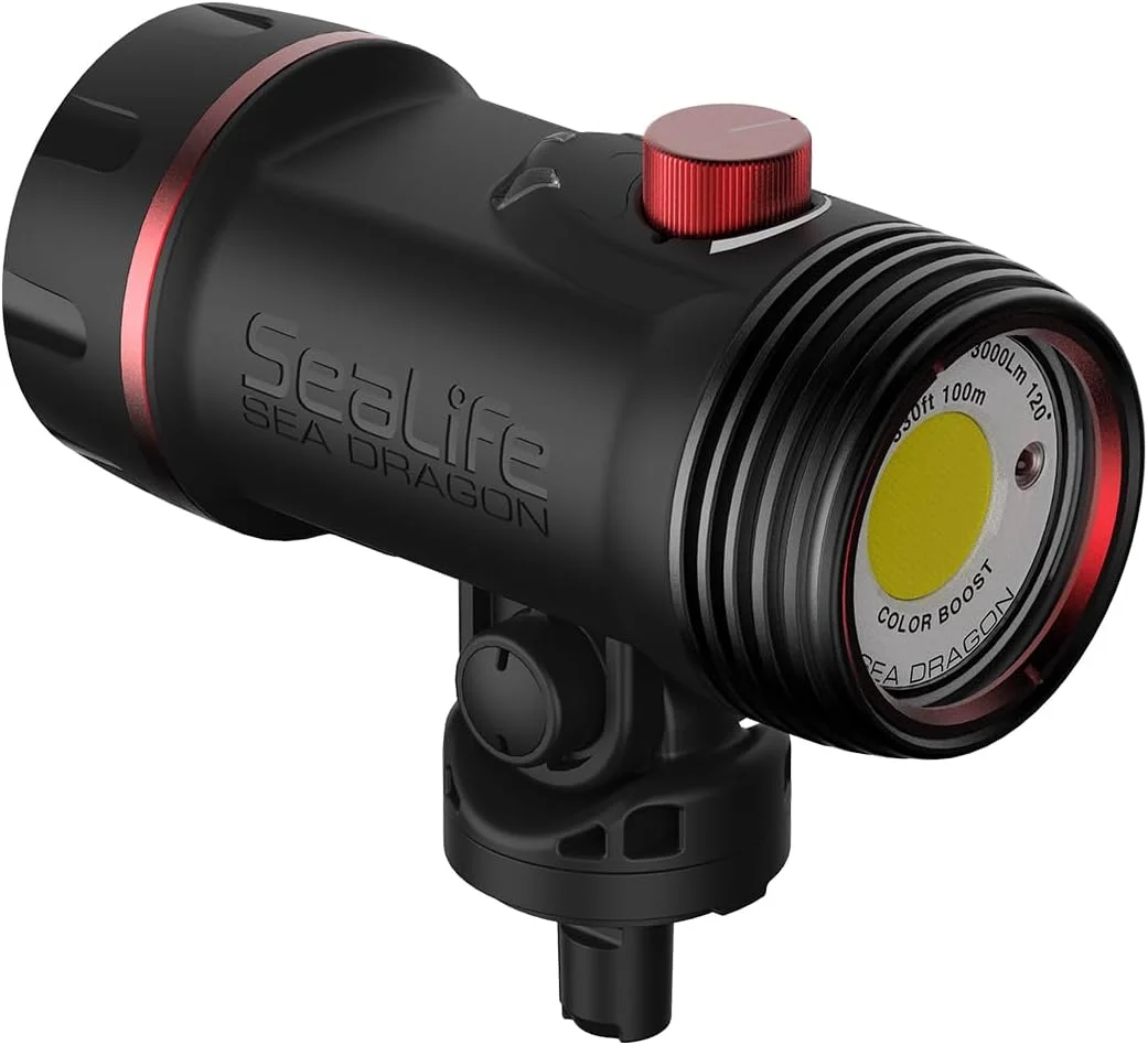 کیت نور ال ای دی عکاسی و فیلمبرداری سی لایف Sea Dragon 3000F با قابلیت تقویت رنگ