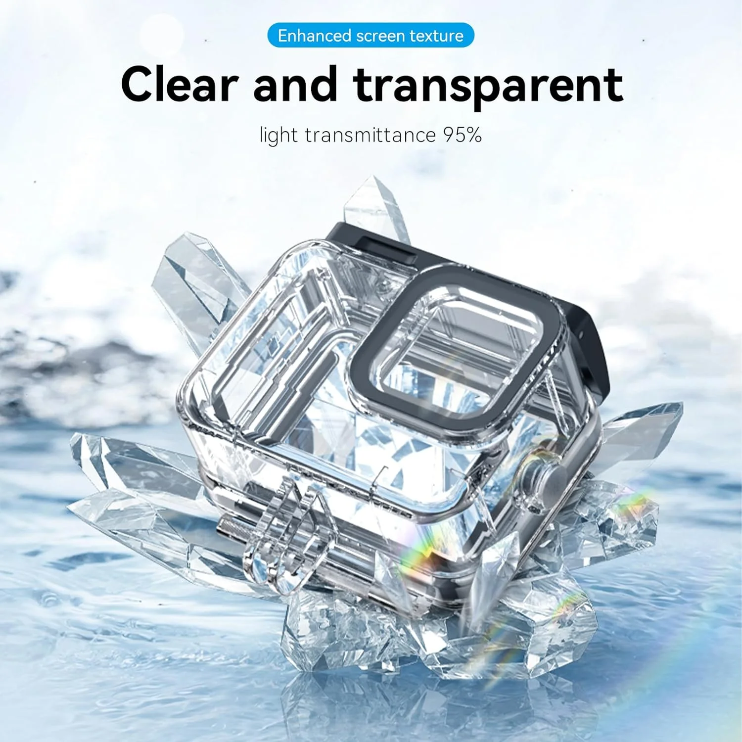 محفظه ضد آب TELESIN برای GoPro Hero 13/12/11/10/9 Black - بسته 3 عددی فیلتر غواصی با رنگ های قرمز و سرخابی - پشتیبانی از عمق 60 متری برای غواصی و اسنورکلینگ در آب های عمیق محفظه ضد آب TELESIN برای GoPro Hero 13/12/11/10/9 Black - بسته 3 عددی فیلتر غواصی با رنگ های قرمز و سرخابی - پشتیبانی از عمق 60 متری برای غواصی و اسنورکلینگ در آب های عمیق