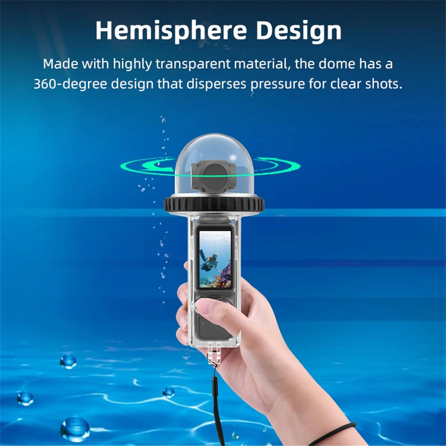 محفظه ضد آب 40 متری سازگار با DJI Osmo Pocket 3، محافظ زیر آب با لوازم جانبی برای دوربین اکشن Osmo Pocket 3 محفظه ضد آب 40 متری سازگار با DJI Osmo Pocket 3، محافظ زیر آب با لوازم جانبی برای دوربین اکشن Osmo Pocket 3