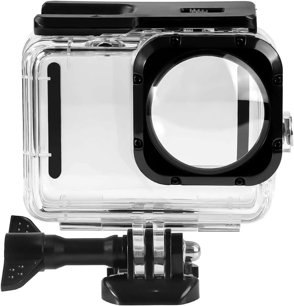 محفظه محافظ ضد آب سازگار با دوربین های اکشن GoPro Hero 9، 10، 11، 12، 13 Black و دوربین های مجهز به لنز Max Wide، پشتیبانی تا عمق 40 متری محفظه محافظ ضد آب سازگار با دوربین های اکشن GoPro Hero 9، 10، 11، 12، 13 Black و دوربین های مجهز به لنز Max Wide، پشتیبانی تا عمق 40 متری