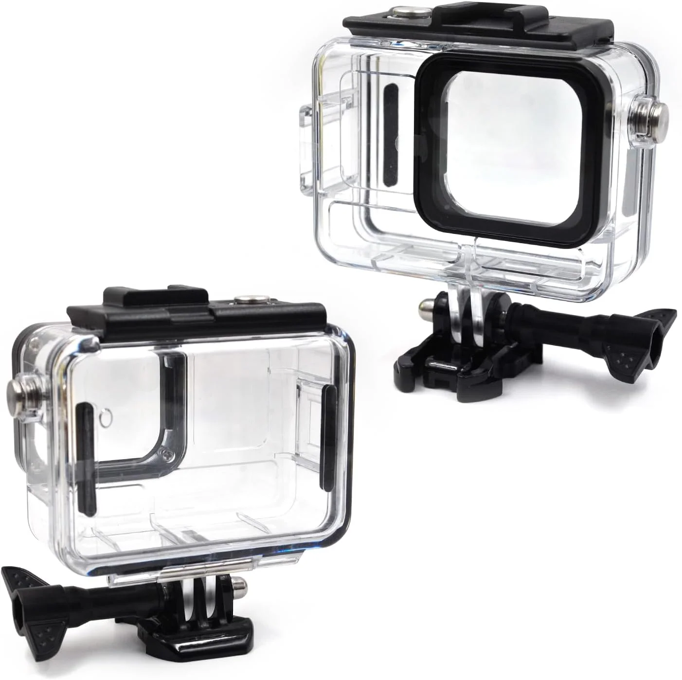 محفظه ضد آب برای غواصی Insta360 Ace Pro Black، ضد آب تا عمق 60 متر، محفظه عکاسی زیر آب برای غواصی، اسنورکلینگ با دسته شناور