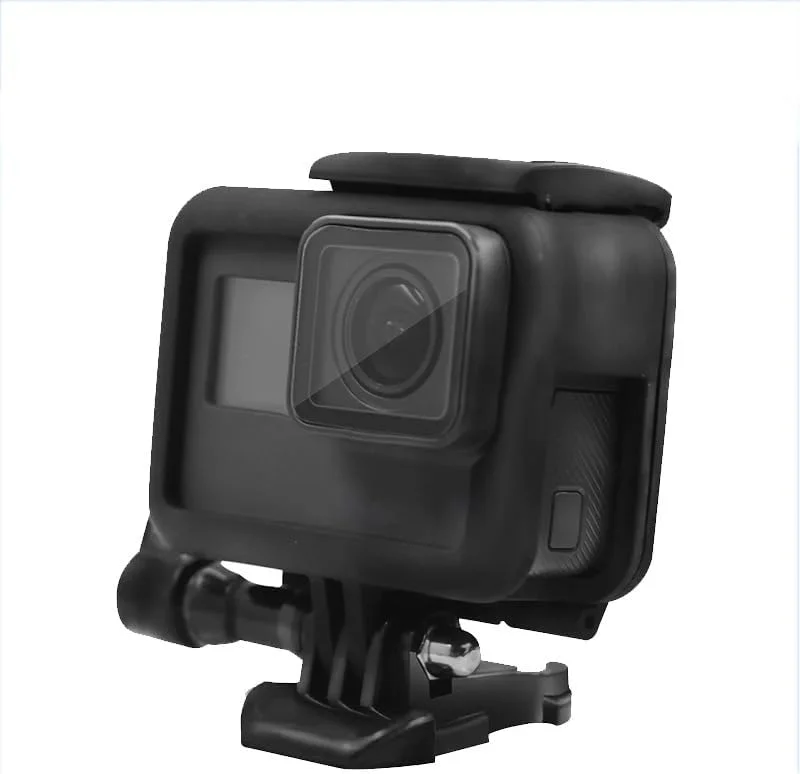 فریم نصب دوربین اکشن، سازگار با محفظه دوربین های Hero (Hero7 Black/Hero6 Black/Hero5 Black/Hero7 Silver/Hero7 White/Hero 2018) محفظه میکروفون فریم نصب دوربین اکشن، سازگار با محفظه دوربین های Hero (Hero7 Black/Hero6 Black/Hero5 Black/Hero7 Silver/Hero7 White/Hero 2018) محفظه میکروفون