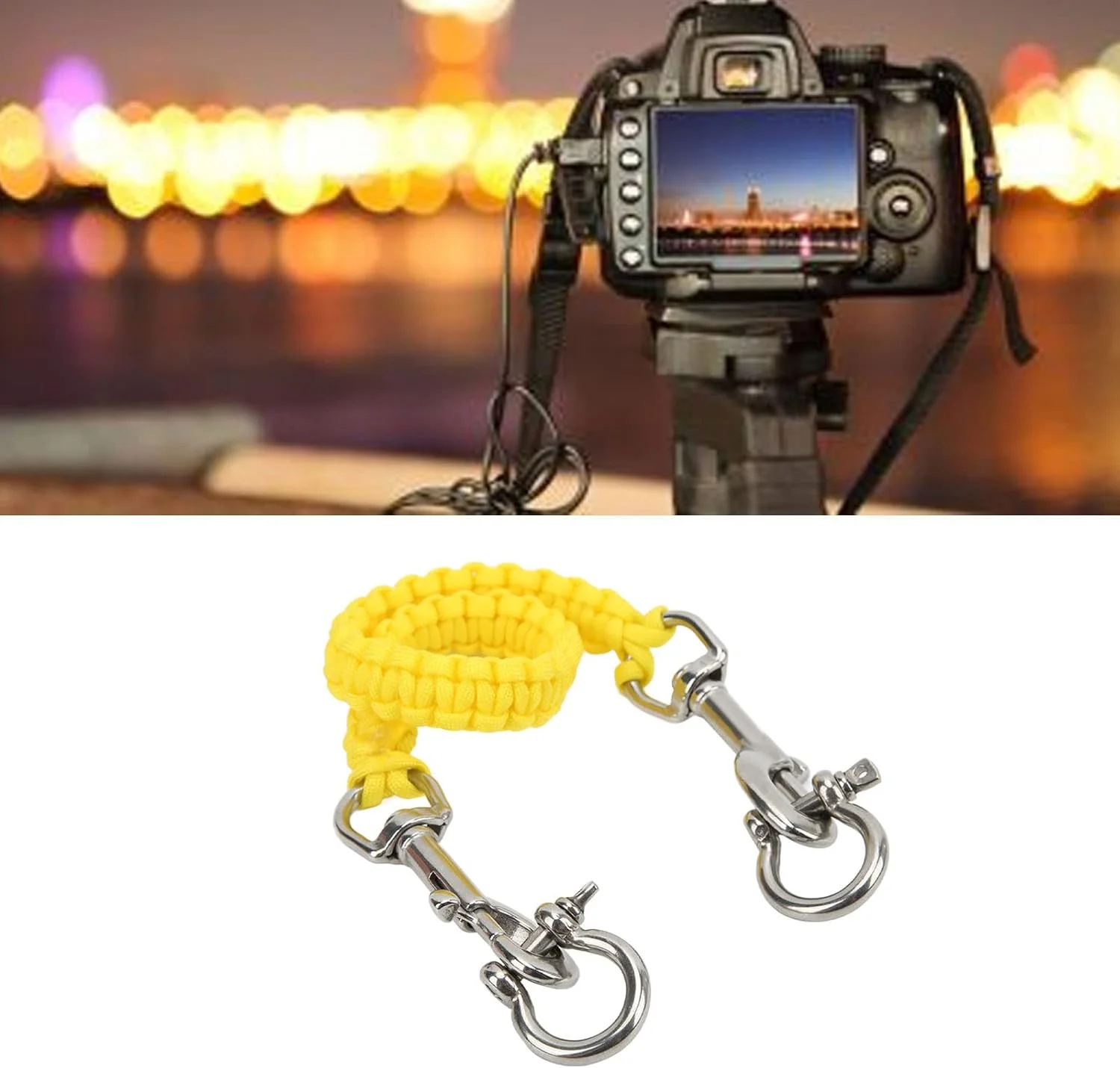 سینی دوربین زیر آب Alomejor، بند گردن، دسته ضد آب، محفظه دوربین، حمل آسان، دستگیره نرم، برای غواصان، غواصی، عکاسی زیر آب، فعالیت های خارج از منزل، ورزش های آبی