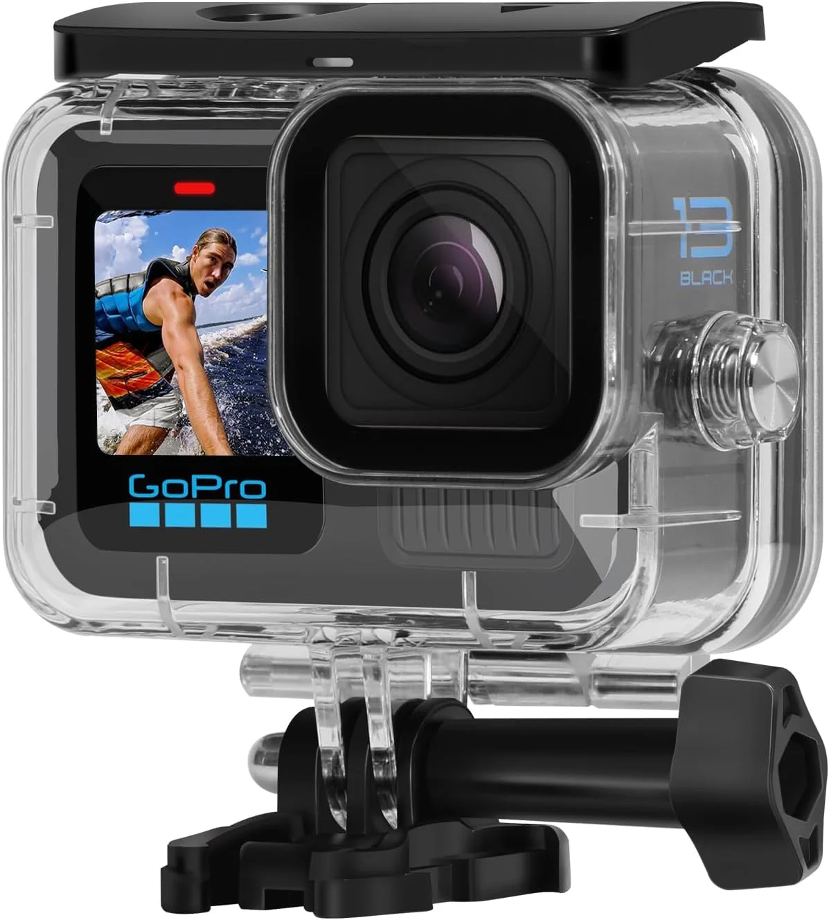 محفظه ضد آب AFAITH برای GoPro Hero 13/12/11/10/9 مشکی، پوشش محافظ پوسته برای عکاسی غواصی زیر آب برای GoPro Hero 13/12/11/10/9 مشکی محفظه ضد آب AFAITH برای GoPro Hero 13/12/11/10/9 مشکی، پوشش محافظ پوسته برای عکاسی غواصی زیر آب برای GoPro Hero 13/12/11/10/9 مشکی