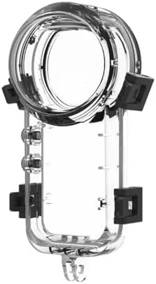 محفظه ضد آب 50 متری BGNing، سازگار با لوازم جانبی دوربین ورزشی Insta360 X5، محفظه ضد آب کاملا نامرئی