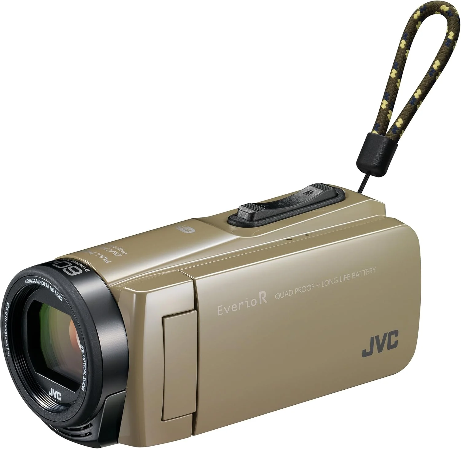 دوربین فیلمبرداری JVCKENWOOD JVC Everio R Wi-Fi 64GB مدل GZ-RX670-C رنگ بژ شنی