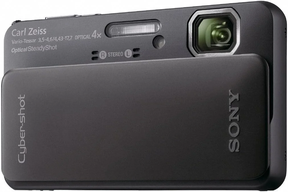 Sony Cyber-Shot DSC-TX10 16.2 MP Waterproof Digital Still Camera with Exmor R CMOS Sensor, 3D Sweep Panorama and Full HD 1080/60i Video (Black)