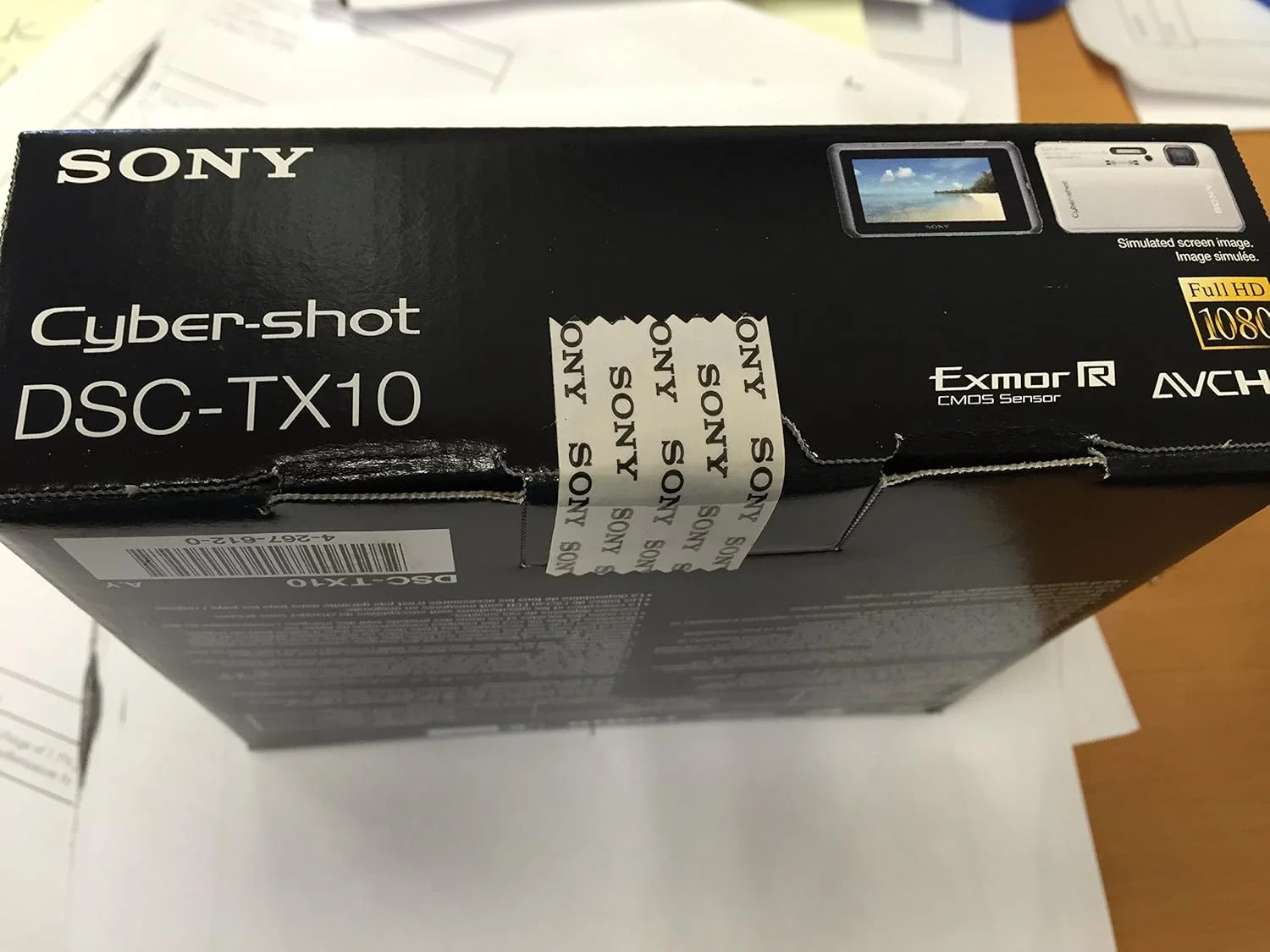 Sony Cyber-Shot DSC-TX10 16.2 MP Waterproof Digital Still Camera with Exmor R CMOS Sensor, 3D Sweep Panorama and Full HD 1080/60i Video (Black)