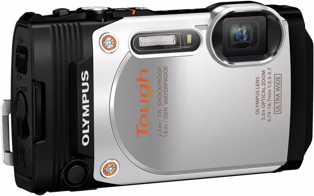 دوربین دیجیتال مقاوم و ضد آب Olympus TG-860 با LCD 3 اینچی (سفید) - نسخه بین المللی دوربین دیجیتال مقاوم و ضد آب Olympus TG-860 با LCD 3 اینچی (سفید) - نسخه بین المللی
