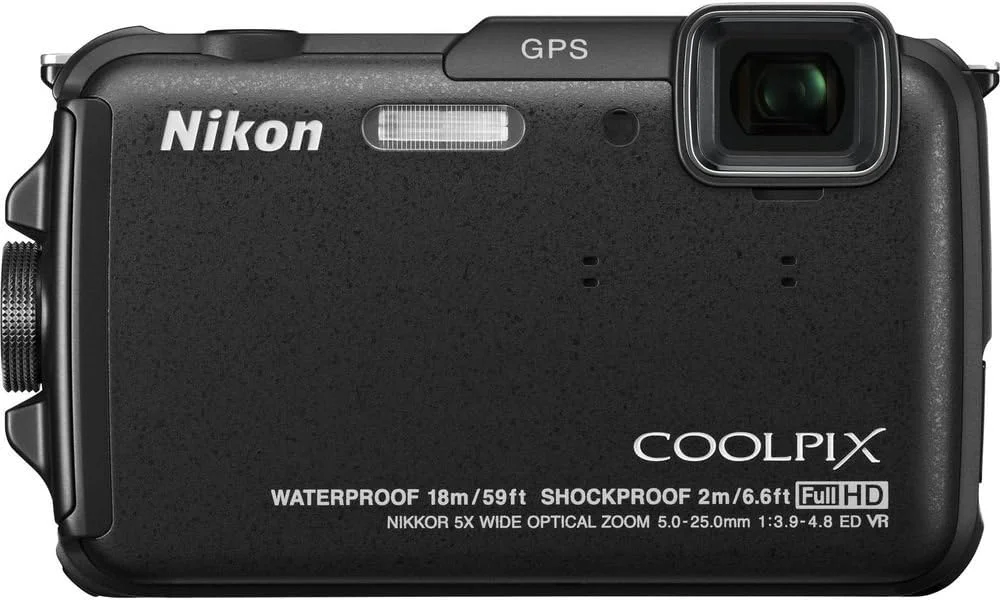 دوربین دیجیتال نیکون COOLPIX AW110 با وای فای، ضد آب و GPS (آبی) (مدل قدیمی)