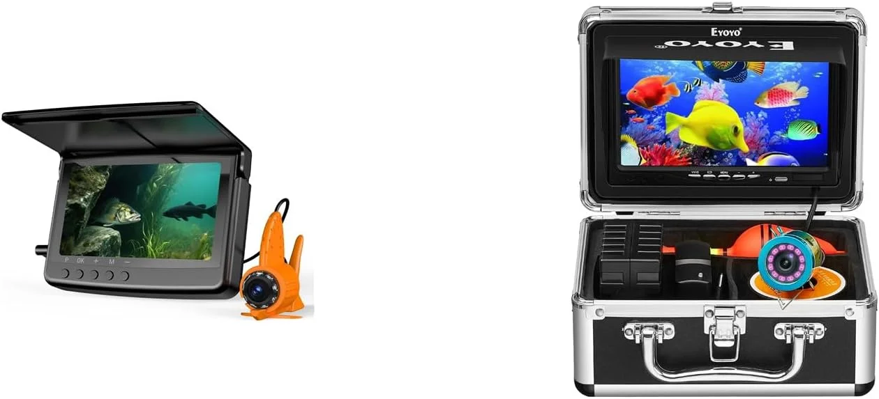 دوربین ماهیگیری زیر آب ایویو با صفحه نمایش 5 اینچی و 7 اینچی
