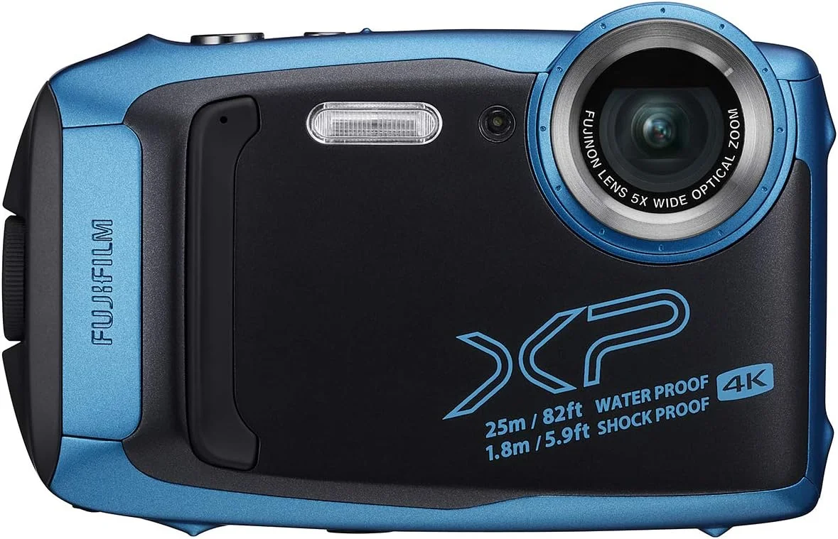 بسته دوربین FinePix XP140 به همراه کارت حافظه SD - آبی آسمانی بسته دوربین FinePix XP140 به همراه کارت حافظه SD - آبی آسمانی