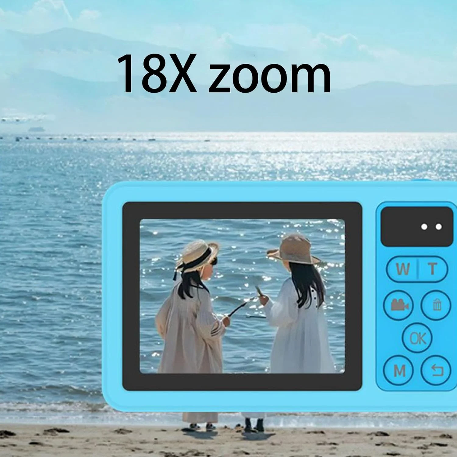 دوربین فشرده ضد آب IP68 با کیفیت 48 مگاپیکسل، صفحه نمایش 2.8 اینچی و باتری 1200 میلی آمپر ساعتی، دوربین سبک وزن برای دوستداران ورزش های آبی و غواصی دوربین فشرده ضد آب IP68 با کیفیت 48 مگاپیکسل، صفحه نمایش 2.8 اینچی و باتری 1200 میلی آمپر ساعتی، دوربین سبک وزن برای دوستداران ورزش های آبی و غواصی