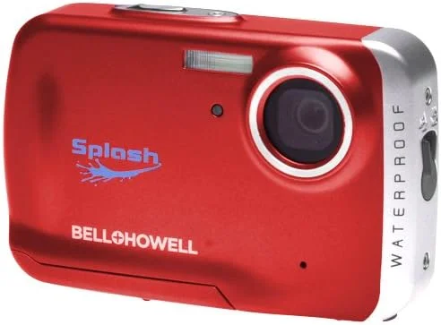 دوربین دیجیتال ضد آب 12 مگاپیکسلی بل اند هاول مدل WP5-R Splash WP5 به همراه کارت حافظه 2 گیگابایتی (قرمز)