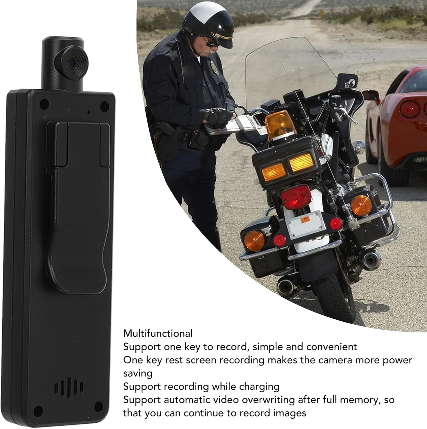 دوربین کوچک Yoidesu، طراحی گیره پشتی قابل حمل 1080P HD، دوربین فیلمبرداری، پشتیبانی از کارت حافظه، دوربین USB قابل شارژ قابل حمل با ضبط صدا دوربین کوچک Yoidesu، طراحی گیره پشتی قابل حمل 1080P HD، دوربین فیلمبرداری، پشتیبانی از کارت حافظه، دوربین USB قابل شارژ قابل حمل با ضبط صدا