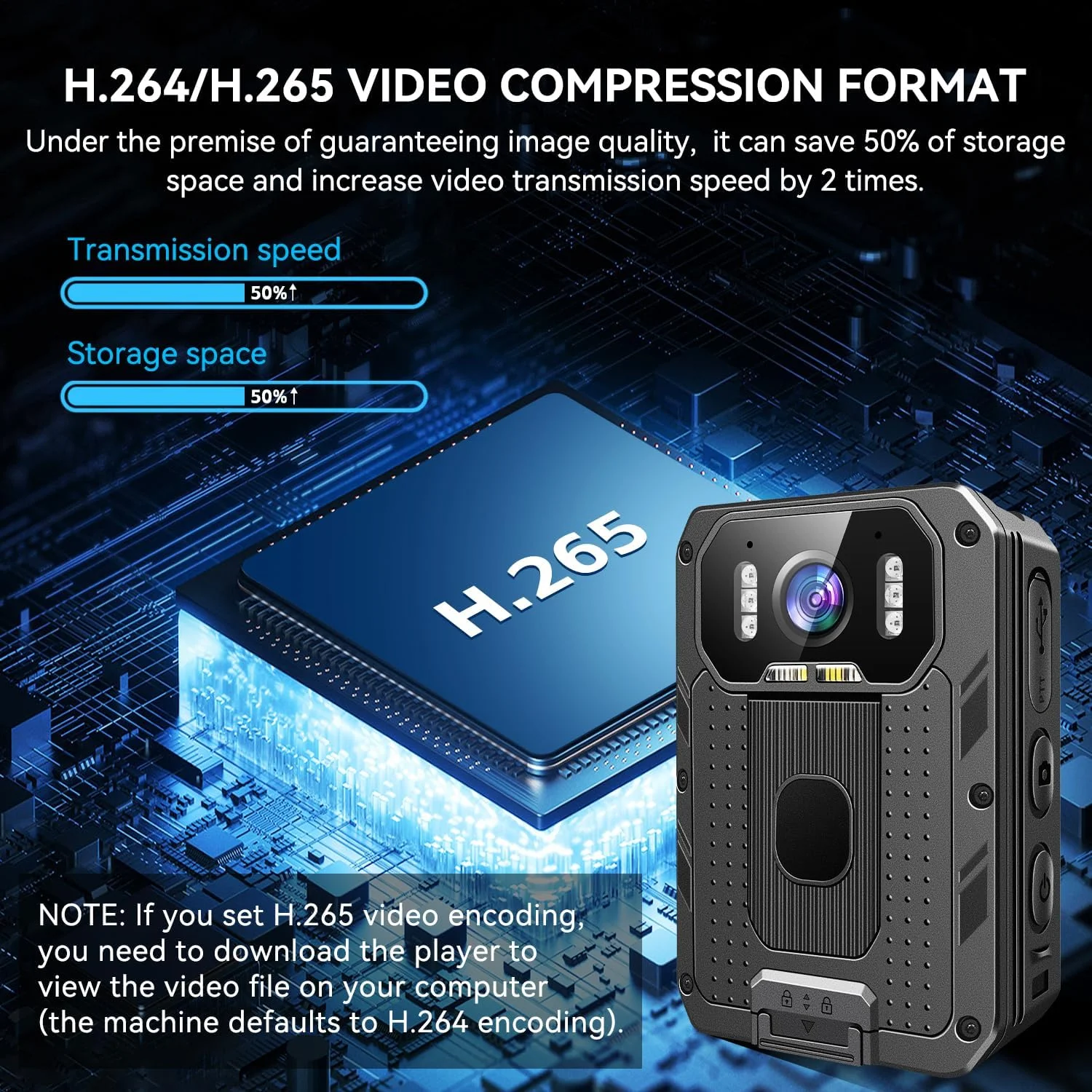 دوربین بدنه 4K HD، دوربین بدنه 128 گیگابایتی با دو باتری 2350 میلی آمپر ساعتی با قابلیت کارکرد 13-15 ساعت، دوربین بدنه ضد آب IP68 H.265 با ضبط صدا و تصویر برای گشت زنی پلیس، پیاده روی و امنیت دوربین بدنه 4K HD، دوربین بدنه 128 گیگابایتی با دو باتری 2350 میلی آمپر ساعتی با قابلیت کارکرد 13-15 ساعت، دوربین بدنه ضد آب IP68 H.265 با ضبط صدا و تصویر برای گشت زنی پلیس، پیاده روی و امنیت