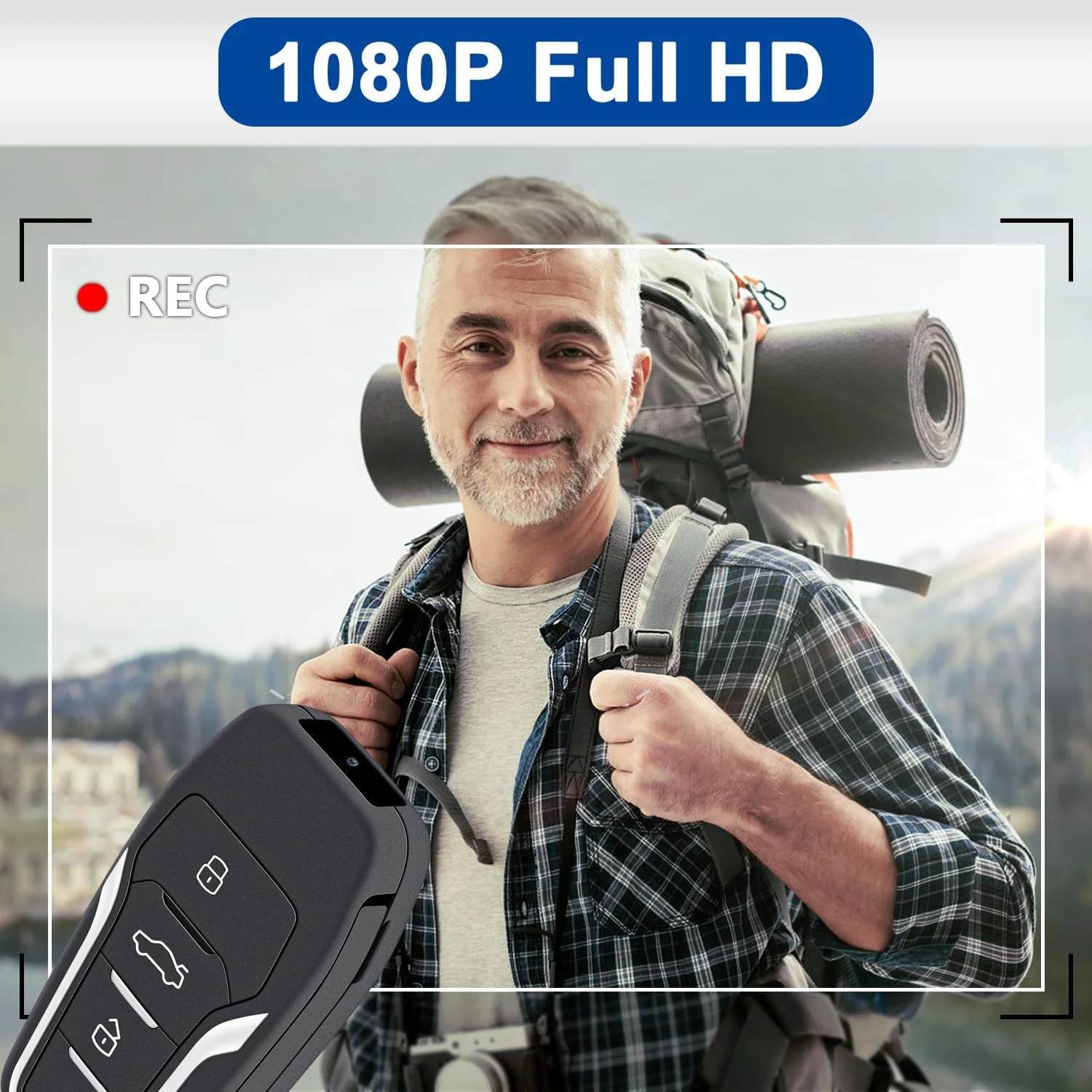 دوربین کوچک بدنه 128 گیگابایتی، دوربین فیلمبرداری قابل حمل 1080P، دوربین بدنه با قابلیت ضبط چرخهای برای امنیت خانه و دفتر کار در فضای باز دوربین کوچک بدنه 128 گیگابایتی، دوربین فیلمبرداری قابل حمل 1080P، دوربین بدنه با قابلیت ضبط چرخهای برای امنیت خانه و دفتر کار در فضای باز