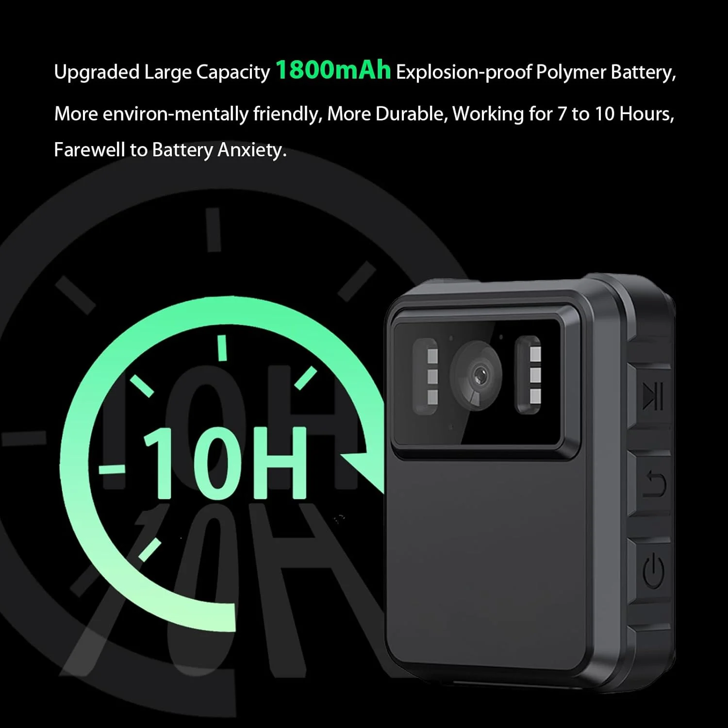 دوربین های بدنه پلیس با ضبط صدا و تصویر، دوربین فیلمبرداری بدنه با حافظه داخلی 64 گیگابایت، دوربین شخصی پوشیدنی با صفحه نمایش 2.0 اینچی، دید در شب مادون قرمز، IP65، برای اجرای قانون پلیس، امنیت دوربین های بدنه پلیس با ضبط صدا و تصویر، دوربین فیلمبرداری بدنه با حافظه داخلی 64 گیگابایت، دوربین شخصی پوشیدنی با صفحه نمایش 2.0 اینچی، دید در شب مادون قرمز، IP65، برای اجرای قانون پلیس، امنیت