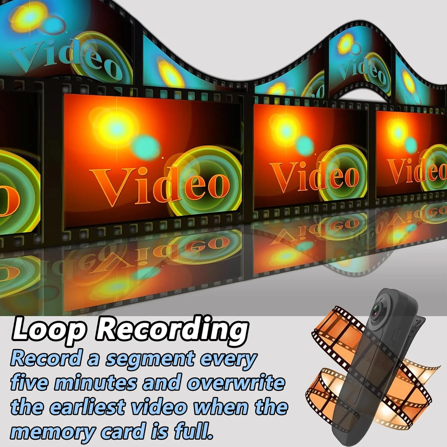 دوربین کوچک بدنه 1080P با قابلیت ضبط ویدیو، دوربین فیلمبرداری گشت پوشیدنی، ضبط حلقه ای و حرکتی، کارت حافظه 64 گیگابایتی شامل، قابل حمل برای اجرای قانون، کار، پیاده روی، مسافرت (64 گیگابایت) دوربین کوچک بدنه 1080P با قابلیت ضبط ویدیو، دوربین فیلمبرداری گشت پوشیدنی، ضبط حلقه ای و حرکتی، کارت حافظه 64 گیگابایتی شامل، قابل حمل برای اجرای قانون، کار، پیاده روی، مسافرت (64 گیگابایت)