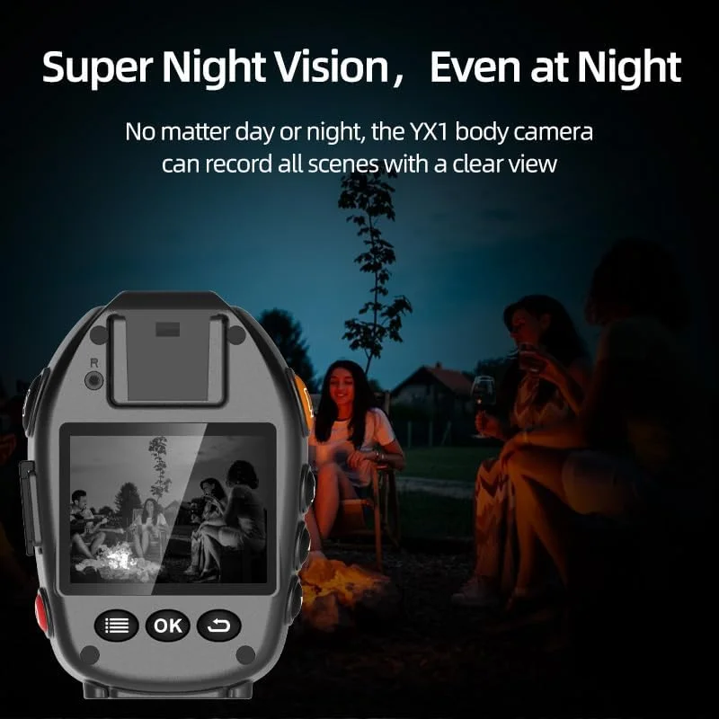 دوربین بدنه CAMMHD 1440P با پشتیبانی از ویدئو، صدا و تصویر، دوربین بدنه با باتری داخلی 3500 میلی آمپر ساعتی با قابلیت 12 ساعت کارکرد، صفحه نمایش 2.0 اینچی با پخش آسان، رمزگذاری داده برای اجرای قانون (حافظه داخلی 128 گیگابایت) دوربین بدنه CAMMHD 1440P با پشتیبانی از ویدئو، صدا و تصویر، دوربین بدنه با باتری داخلی 3500 میلی آمپر ساعتی با قابلیت 12 ساعت کارکرد، صفحه نمایش 2.0 اینچی با پخش آسان، رمزگذاری داده برای اجرای قانون (حافظه داخلی 128 گیگابایت)