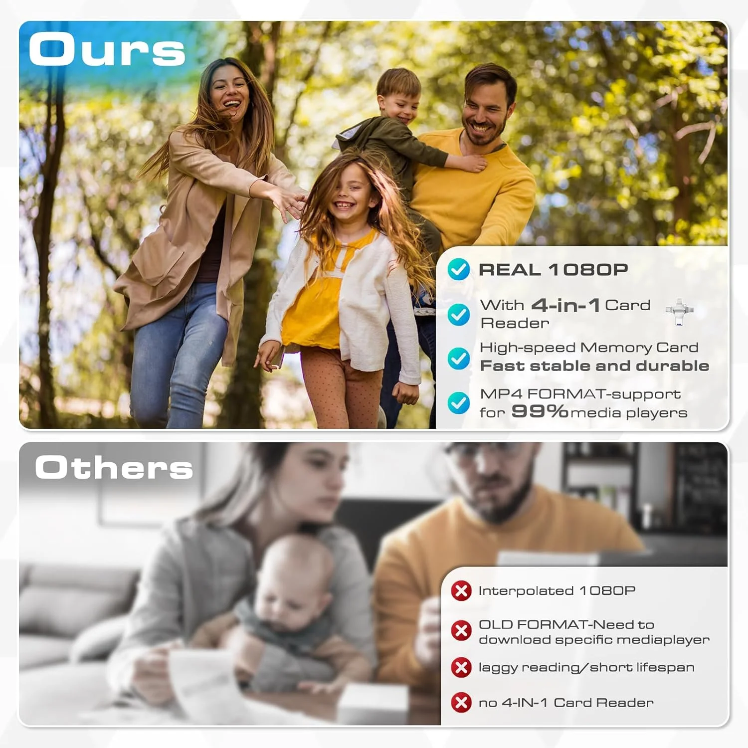 دوربین کوچک بدنه با کیفیت 1080P واقعی و حافظه 64 گیگابایت – دوربین قابل حمل با کارت خوان 4 در 1 منحصر به فرد برای پخش مستقیم در تلفن – ایده آل برای موتورسواران، پیک ها و امنیت شخصی دوربین کوچک بدنه با کیفیت 1080P واقعی و حافظه 64 گیگابایت – دوربین قابل حمل با کارت خوان 4 در 1 منحصر به فرد برای پخش مستقیم در تلفن – ایده آل برای موتورسواران، پیک ها و امنیت شخصی