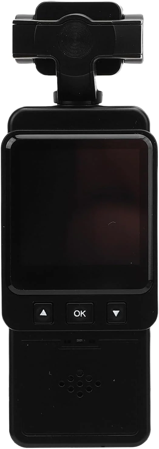 دوربین فیلمبرداری پوشیدنی Annadue 1080P - دوربین وای فای با قابلیت چرخش 360 درجه با LCD رنگی و تشخیص حرکت - دوربین گیره ای برای سفر، پیاده روی و ماجراجویی در فضای باز