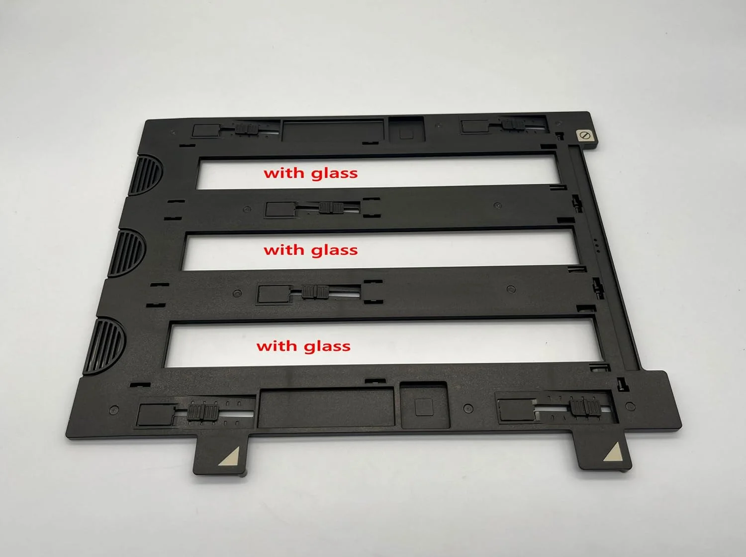 نگهدارنده فیلم نگاتیو ارتقا یافته 4 عددی 35mm 4X5 120 135 برای اسکنر Perfection V800 V850 V700 V750 - به همراه شیشه نگهدارنده فیلم نگاتیو ارتقا یافته 4 عددی 35mm 4X5 120 135 برای اسکنر Perfection V800 V850 V700 V750 - به همراه شیشه