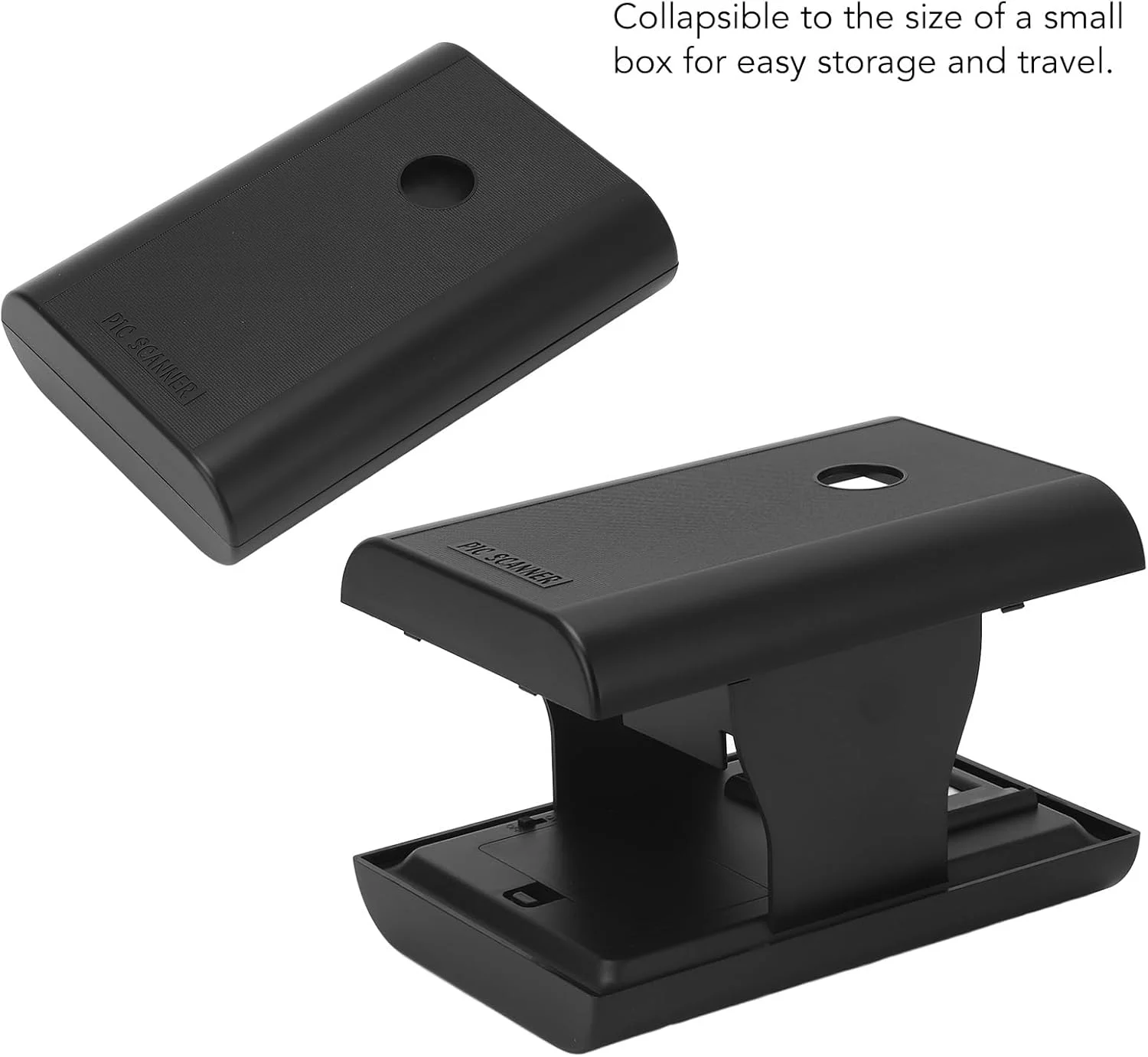 اسکنر فیلم موبایل، اسکنر اسلاید و نگاتیو 135 میلی‌متری و 35 میلی‌متری با نور پس‌زمینه LED، تبدیل فیلم‌های قدیمی به JPG، پشتیبانی از ویرایش و اشتراک‌گذاری، اسلاید تاشو برای تلفن