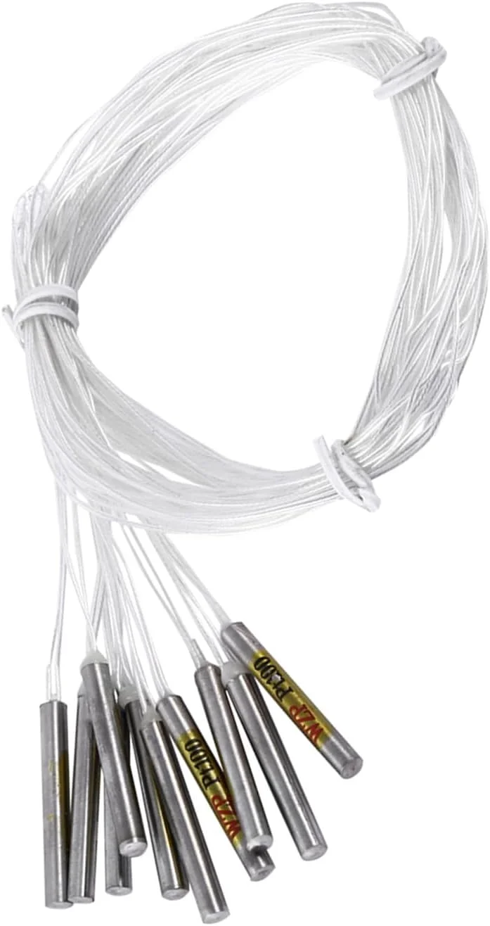 پروب سنسور دمای ضد آب PT100 با عملکرد دقت بالا، محدوده گسترده و ساختار کوچک - 10 عدد پروب سنسور ضد آب PT100 پروب سنسور دمای ضد آب PT100 با عملکرد دقت بالا، محدوده گسترده و ساختار کوچک - 10 عدد پروب سنسور ضد آب PT100