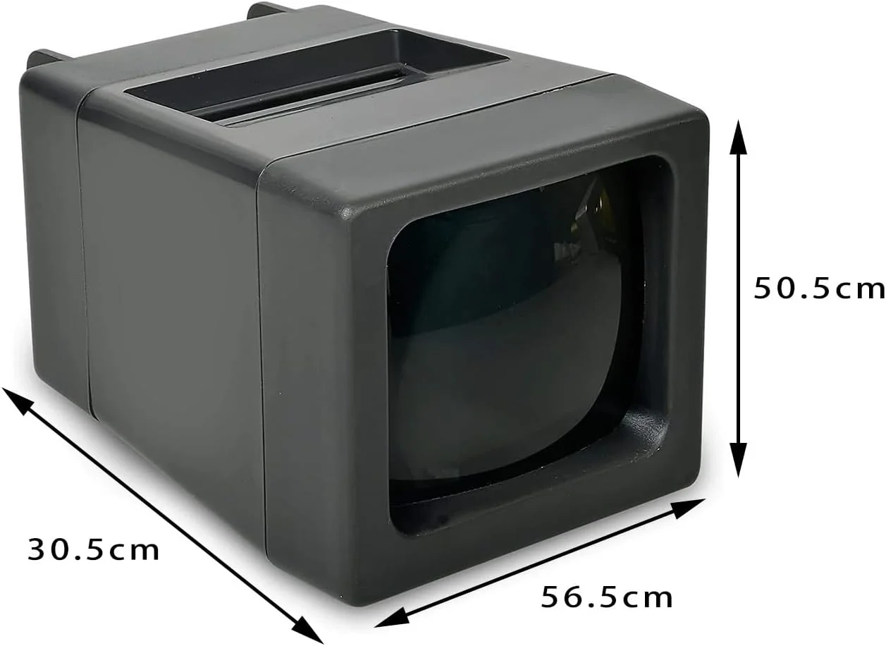 نمایشگر اسلاید 35 میلی متری THE WHITE SHOP، پروژکتور اسلاید روشن برای عکس ها و فیلم های 2X2 و 35 میلی متری نمایشگر اسلاید 35 میلی متری THE WHITE SHOP، پروژکتور اسلاید روشن برای عکس ها و فیلم های 2X2 و 35 میلی متری