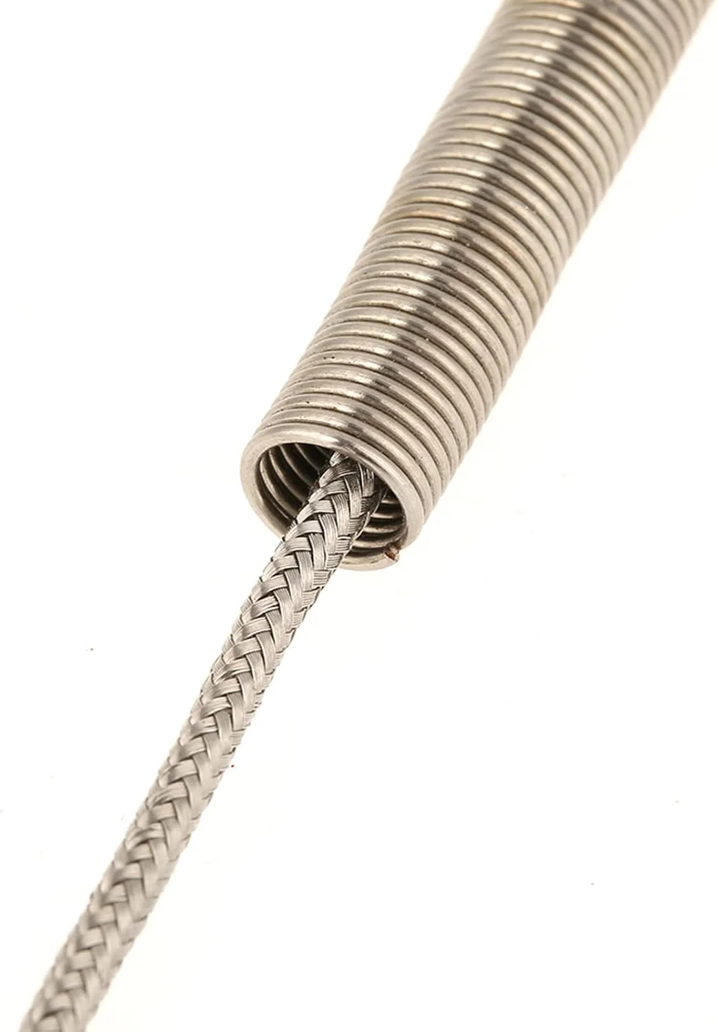 ترموکوپل نوع K اگزوز با نوک نمایان برای پاسخ سریع، مناسب برای همه کنترلرهای دما، اتصال دهنده کوچک استیل ضد زنگ، قفل فشار قابل تنظیم 1/8 ترموکوپل نوع K اگزوز با نوک نمایان برای پاسخ سریع، مناسب برای همه کنترلرهای دما، اتصال دهنده کوچک استیل ضد زنگ، قفل فشار قابل تنظیم 1/8