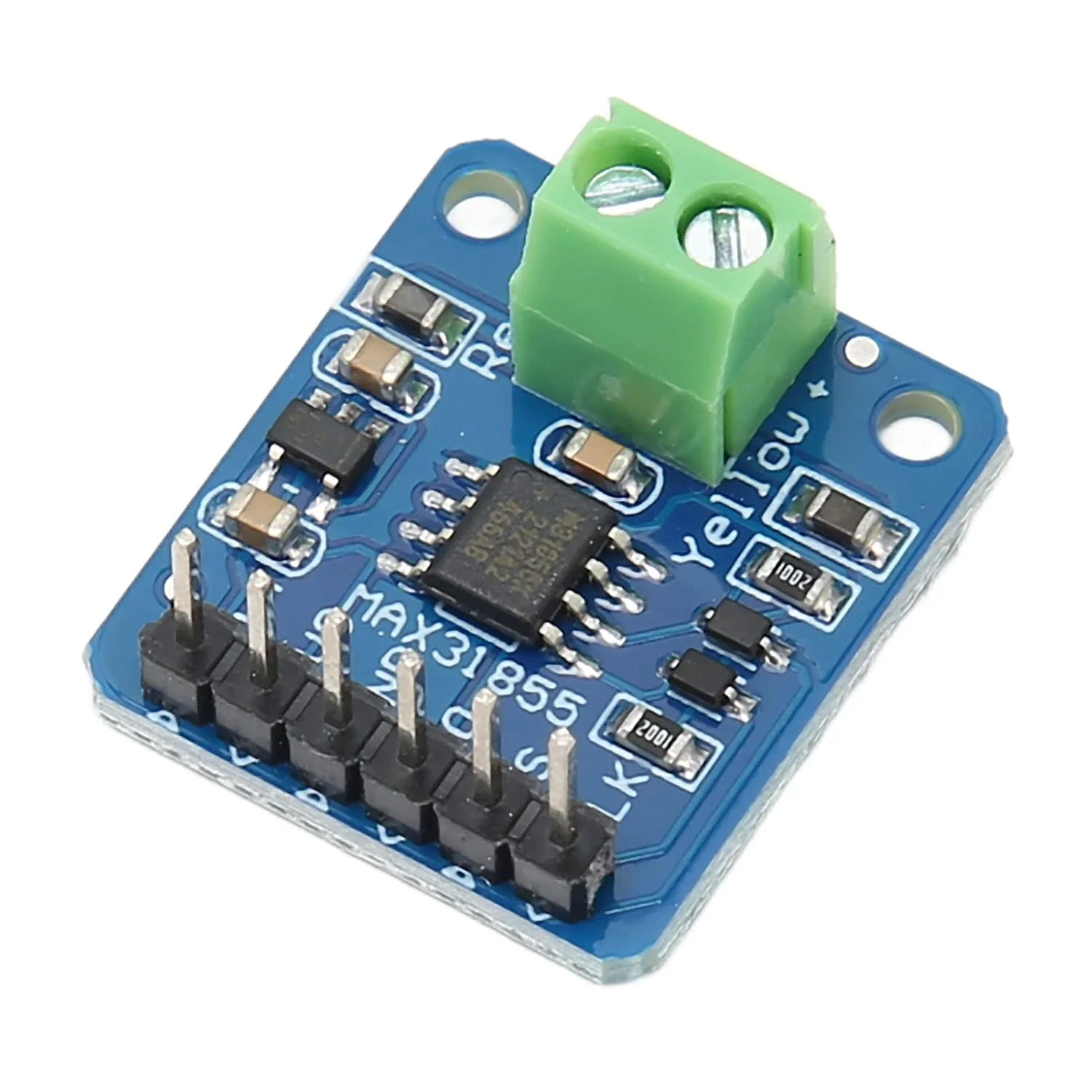 ماژول ترموکوپل نوع K، ماژول 31855 رابط SPI 200℃ تا 1350℃ دقت بالا برای سنسور دما