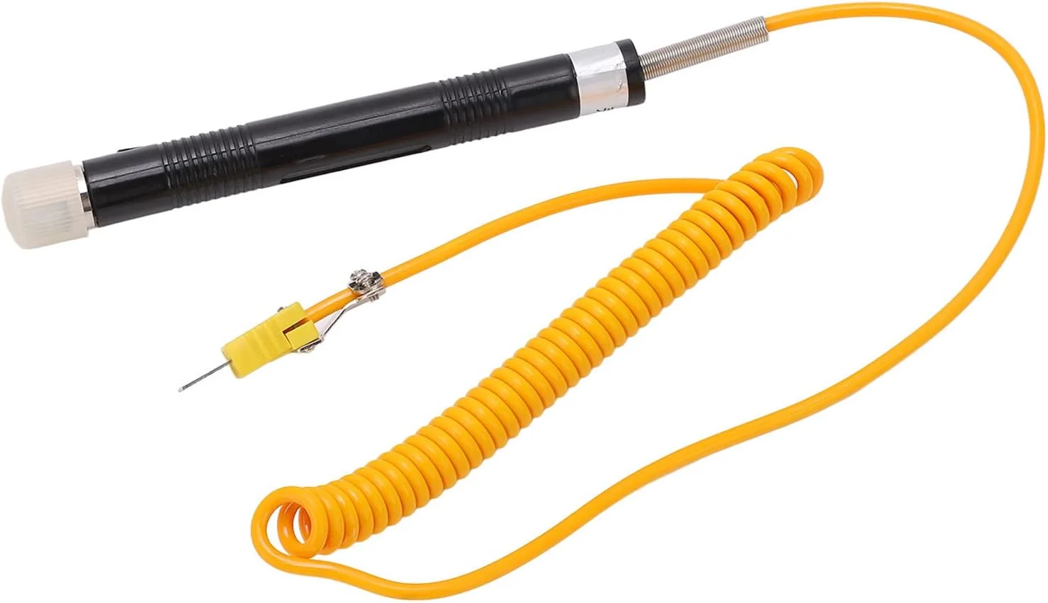 پروب ترموکوپل نوع K، پروب ترموکوپل سطحی دستی، سبک و نصب آسان برای صنعت خودرو، با صفحه اندازه گیری دمای مشبک، برای دایکاست