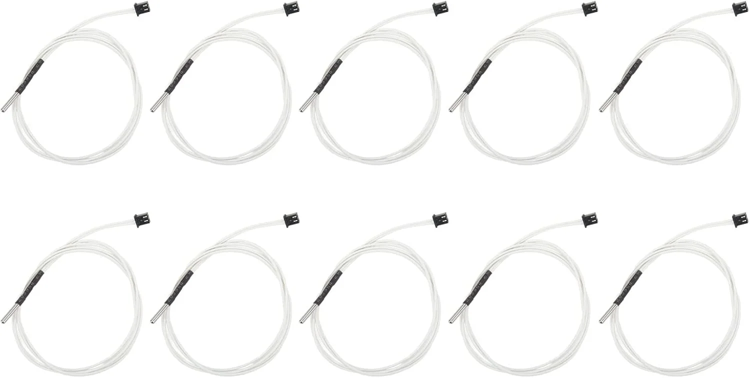 سنسور ترمیستور 10 عددی V2 ارتقا یافته 3950 XH2.54 2 پین مناسب پرینتر سه بعدی Ender 3 5 Pro CR6 CR10